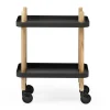 - Block Table - Sort med ben i Eg^Normann Copenhagen Hot