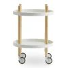 - Block Table Ø45 cm - Hvid med ben i EG*Normann Copenhagen Online