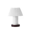 - Cellu - Bordlampe - Hvid med brun bund^Normann Copenhagen Online