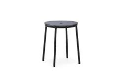 - Circa Stool 45 cm Black Steel - Sort skammel*Normann Copenhagen Best