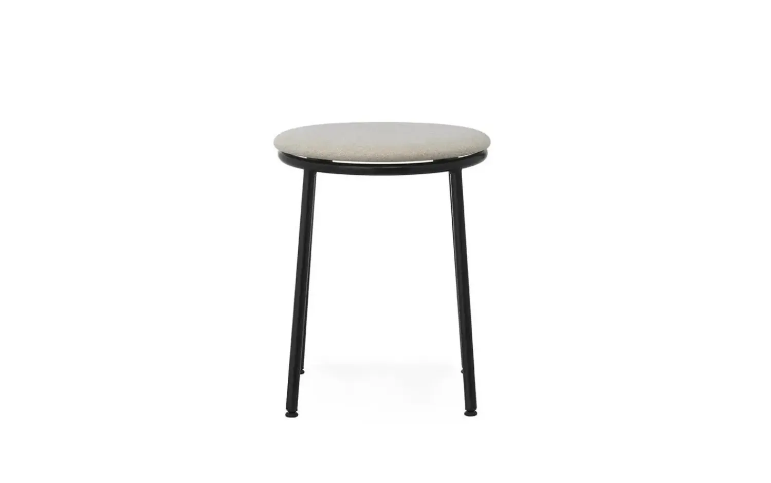 - Circa Stool 45 cm Uph. Black Steel*Normann Copenhagen Sale