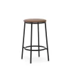 - Circa Barstool 65 cm Uph. Black Steel*Normann Copenhagen Discount