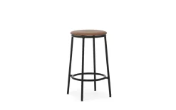 - Circa Barstool 65 cm Uph. Black Steel*Normann Copenhagen Discount