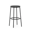 - Circa Barstool 75 cm Uph. Black Steel*Normann Copenhagen New
