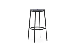 - Circa Barstool 75 cm Black Steel^Normann Copenhagen Clearance