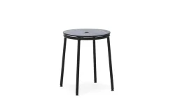 - Circa Stool 45 cm Black Steel^Normann Copenhagen Online