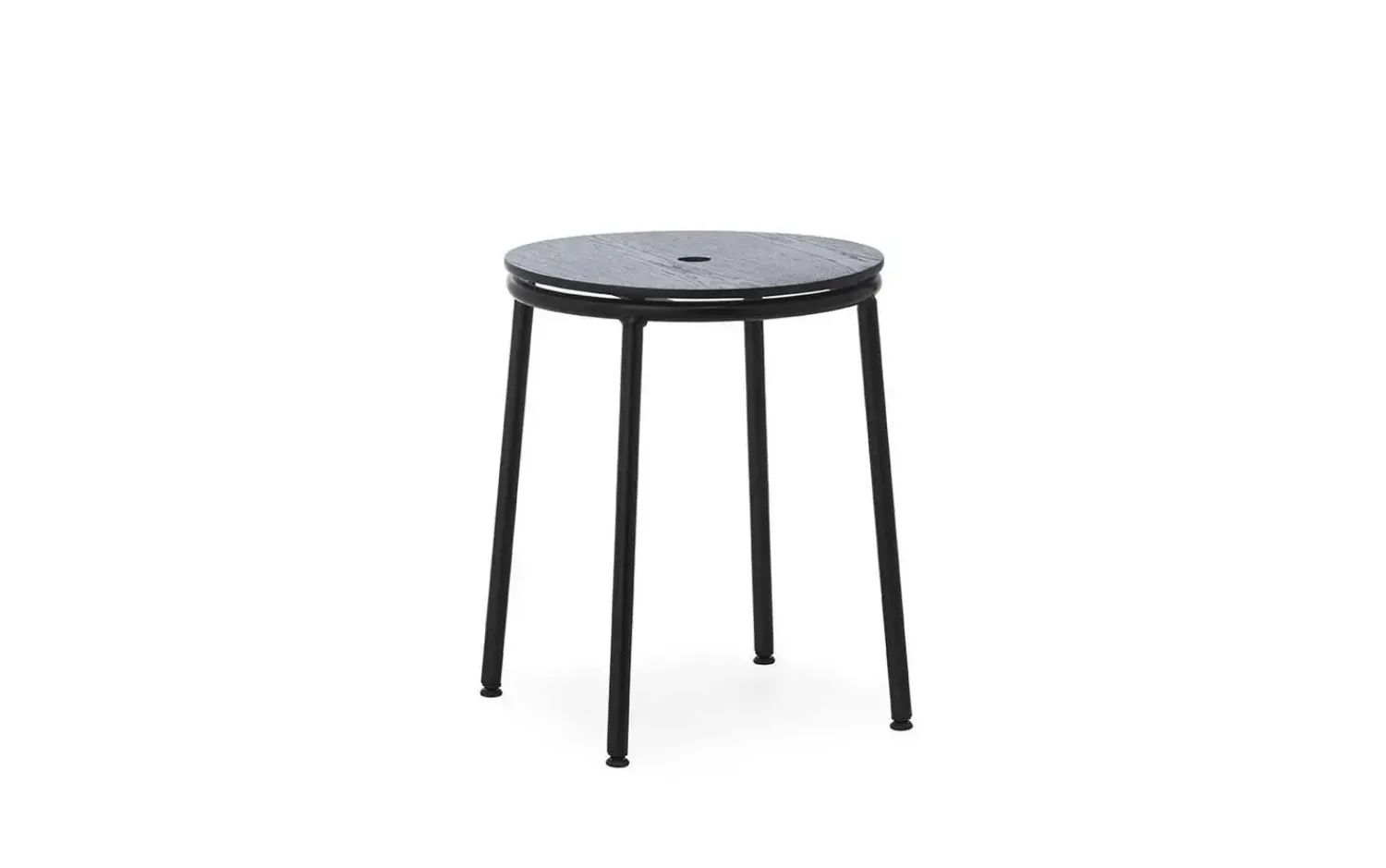 - Circa Stool 45 cm Black Steel^Normann Copenhagen Online