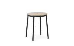- Circa Stool 45 cm Black Steel*Normann Copenhagen Hot