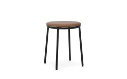 - Circa Stool 45 cm Uph. Black Steel*Normann Copenhagen Discount
