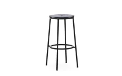 - Circa Barstool 75 cm Black Steel*Normann Copenhagen Clearance