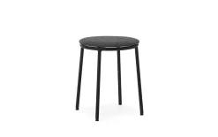 - Circa Stool 45 cm Uph. Black Steel^Normann Copenhagen Online