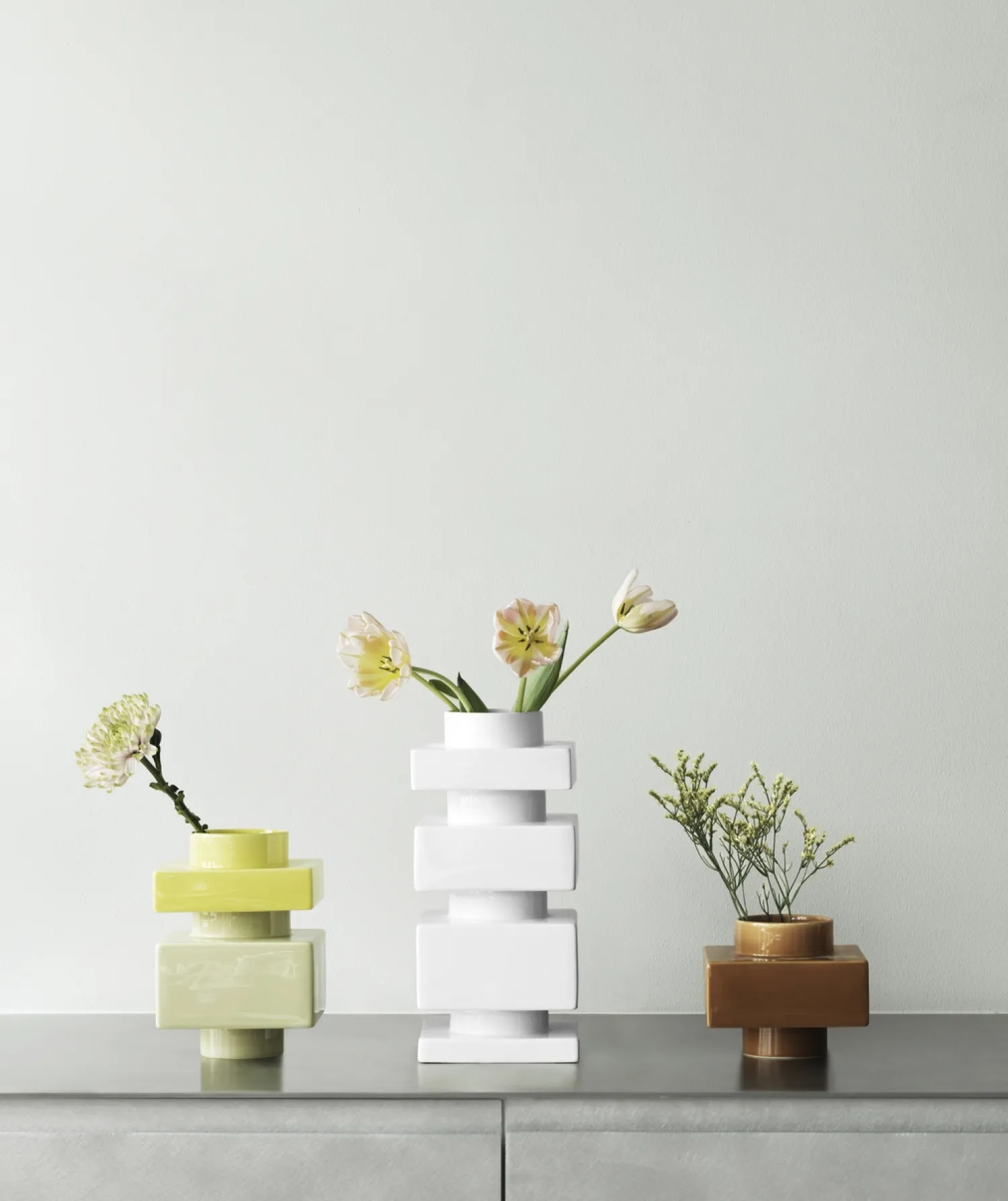 - Deko Object S3 - Hvid/Snow - H:14 cm^Normann Copenhagen Clearance