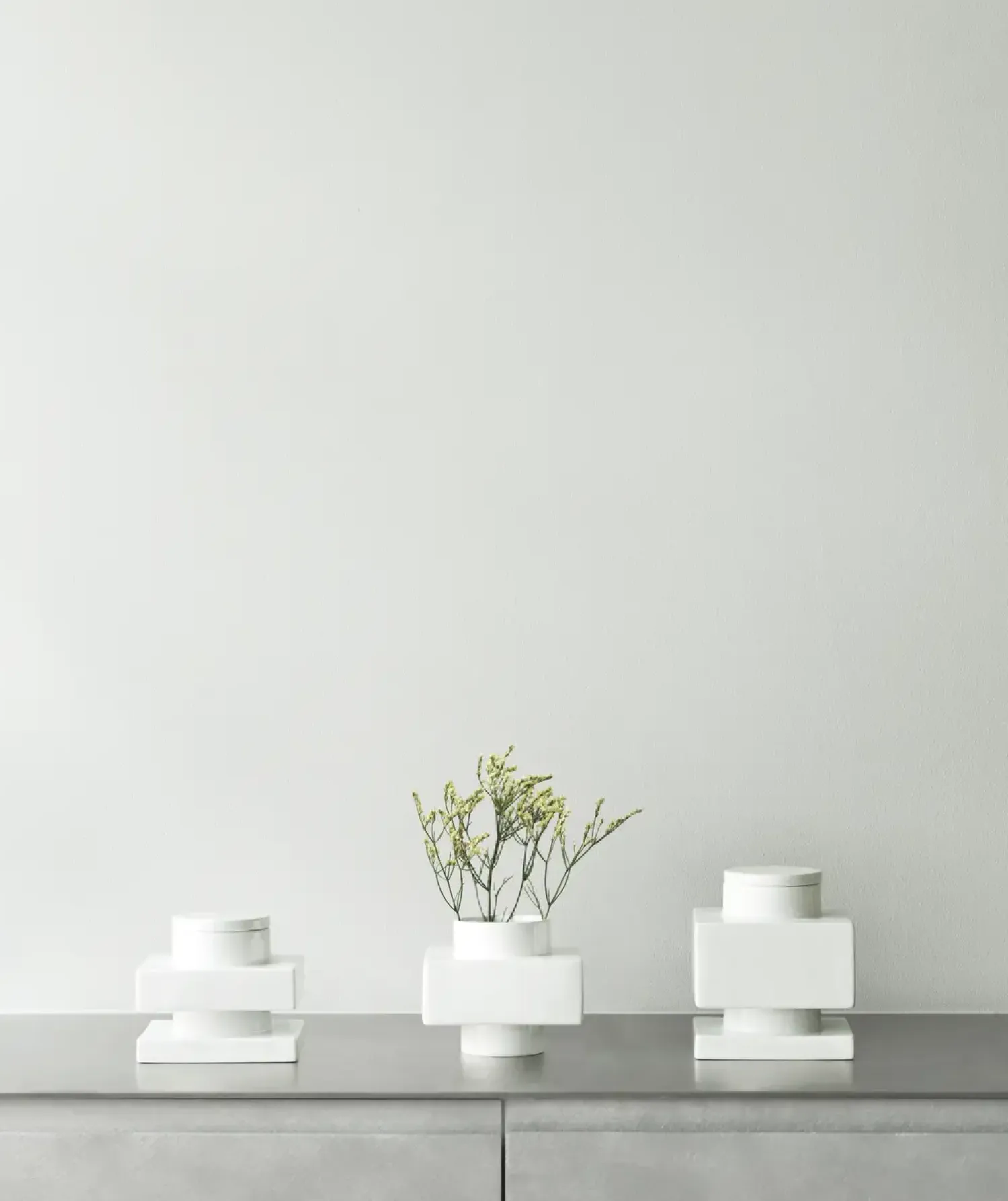 - Deko Object S3 - Hvid/Snow - H:14 cm^Normann Copenhagen Clearance