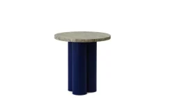 - Dit Table Bright Blue - Travertine Silver*Normann Copenhagen
