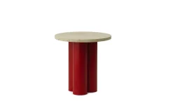 - Dit Table Bright Red - Travertine Light*Normann Copenhagen Outlet