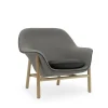 - Drape Lounge Chair Low Oak*Normann Copenhagen