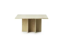 - Edge Coffee Table Large - Travertine^Normann Copenhagen