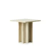 - Edge Coffee Table Small - Travertine*Normann Copenhagen Discount