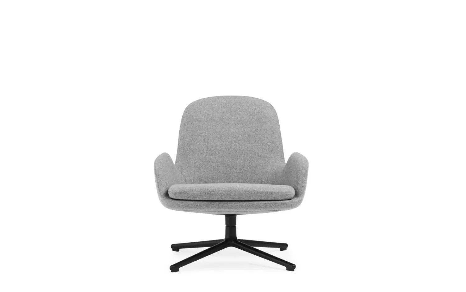 - Era Lounge Chair Low Swivel Black Alu^Normann Copenhagen Outlet