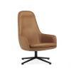 - Era Lounge Chair High Swivel Black Alu*Normann Copenhagen Hot