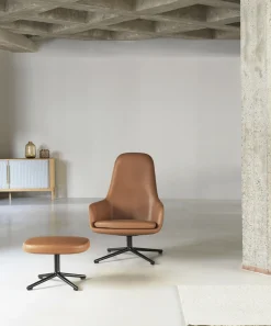 - Era Lounge Chair High Swivel Black Alu*Normann Copenhagen Hot