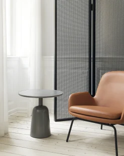 - Era Lounge Chair Low Black Steel*Normann Copenhagen Clearance