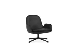 - Era Lounge Chair Low Swivel Black Alu*Normann Copenhagen