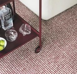 - Flick Rug 170x240 cm - Off White/Burgundy^Normann Copenhagen Outlet