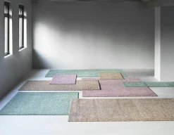 - Flick Rug 80x200 cm - Off White/Burgundy^Normann Copenhagen Hot