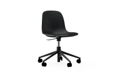 - Form Chair Swivel 5W Gas Lift Black Alu*Normann Copenhagen