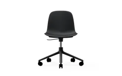 - Form Chair Swivel 5W Gas Lift Black Alu*Normann Copenhagen