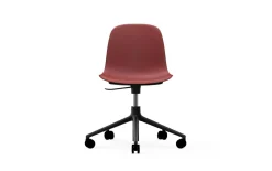 - Form Chair Swivel 5W Gas Lift Black Alu^Normann Copenhagen New