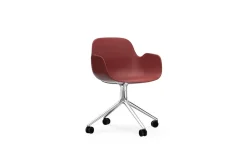 - Form Armchair Swivel 4W Alu^Normann Copenhagen Online