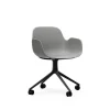 - Form Armchair Swivel 4W Black Alu^Normann Copenhagen Outlet
