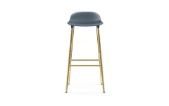 - Form Barstool 75 cm Brass^Normann Copenhagen New