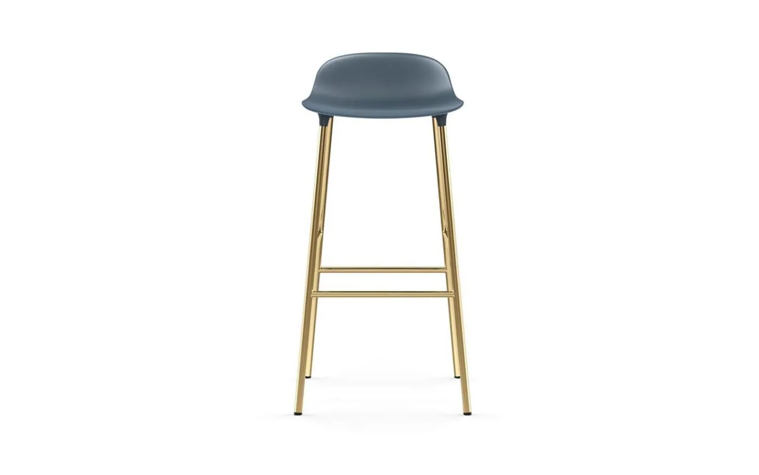 - Form Barstool 75 cm Brass^Normann Copenhagen New