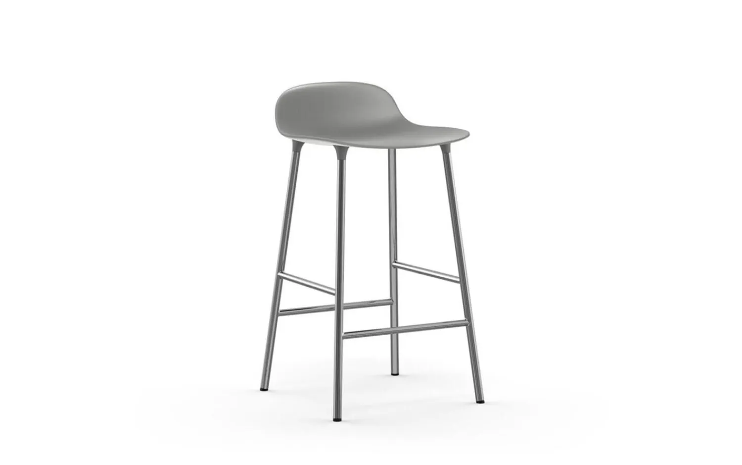 - Form Barstool 65 cm Chrome*Normann Copenhagen Clearance