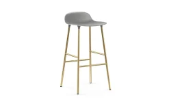 - Form Barstool 75 cm Brass^Normann Copenhagen Best