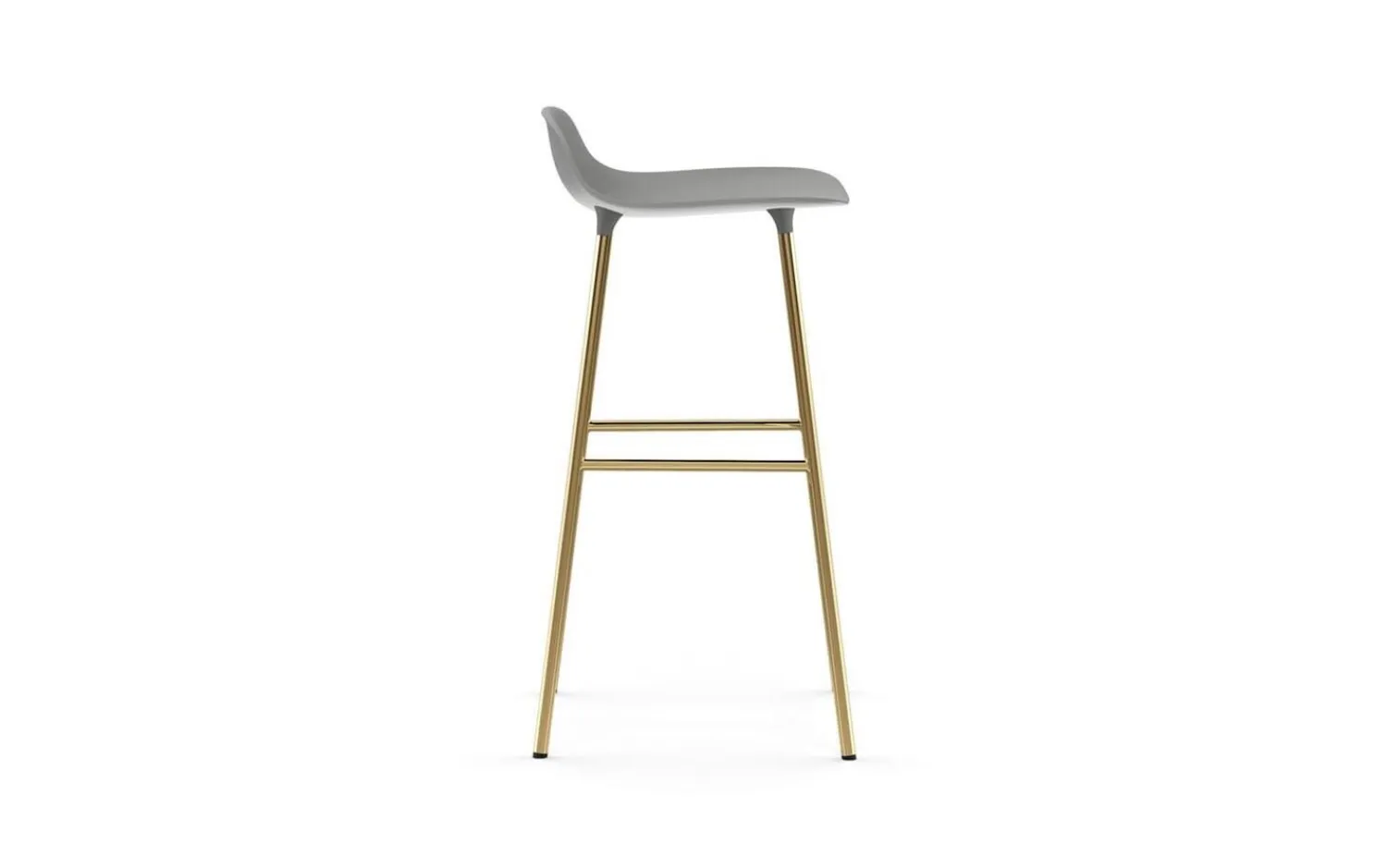 - Form Barstool 75 cm Brass^Normann Copenhagen Best