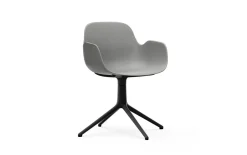 - Form Armchair Swivel 4L Black Alu^Normann Copenhagen Clearance