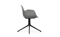 - Form Armchair Swivel 4L Black Alu^Normann Copenhagen Clearance