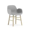 - Form Armchair Full Upholstery Oak^Normann Copenhagen