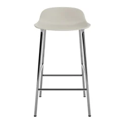 - Form Barstool 65 cm - Lys grå/krom*Normann Copenhagen Clearance