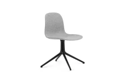 - Form Chair Swivel 4L Full Uph. Black Alu*Normann Copenhagen Sale