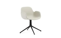 - Form Armchair Swivel 4L Full Uph. Black Alu*Normann Copenhagen Sale