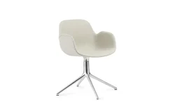- Form Armchair Swivel 4L Full Uph. Alu^Normann Copenhagen