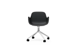 - Form Armchair Swivel 4W Alu*Normann Copenhagen