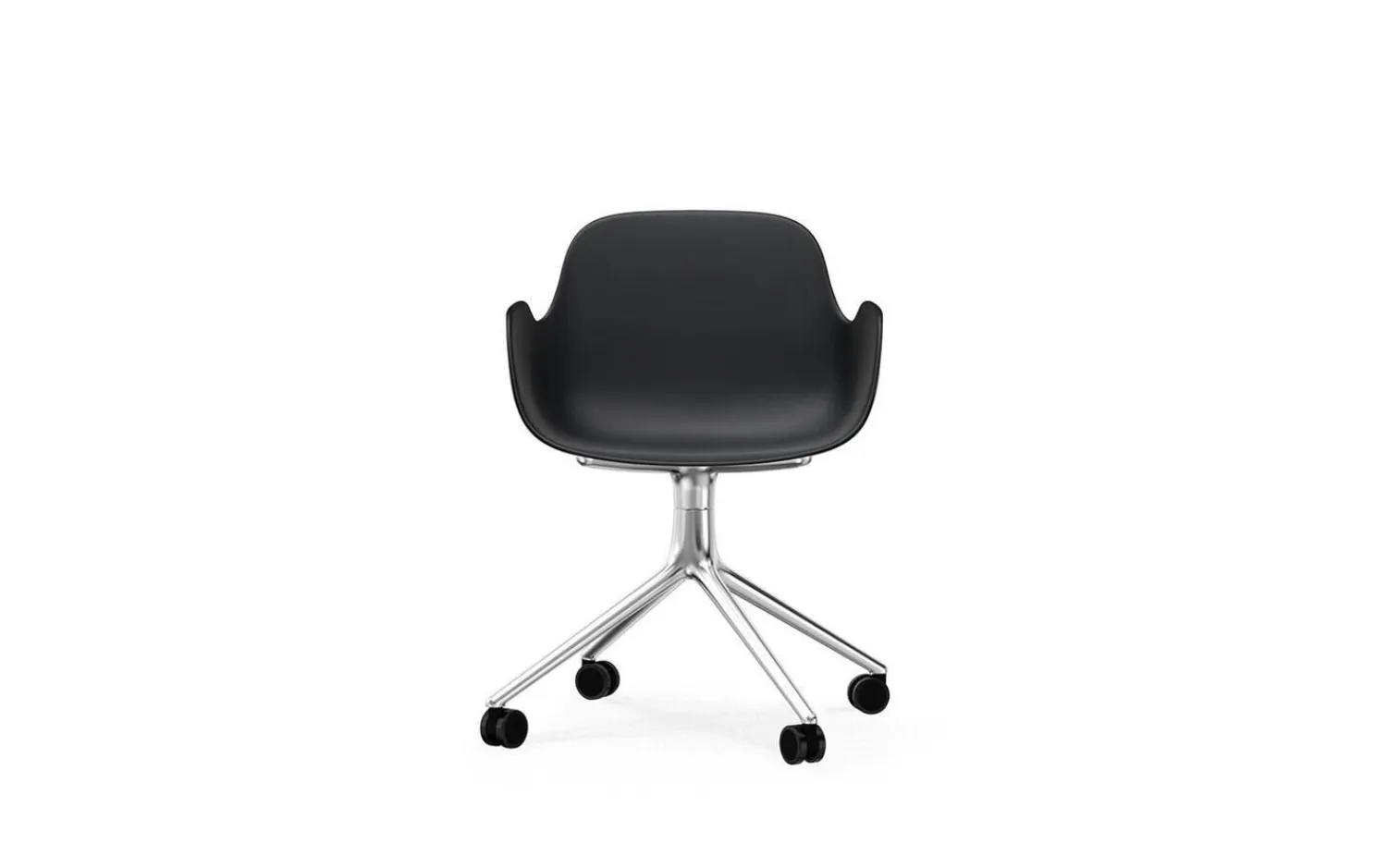 - Form Armchair Swivel 4W Alu*Normann Copenhagen