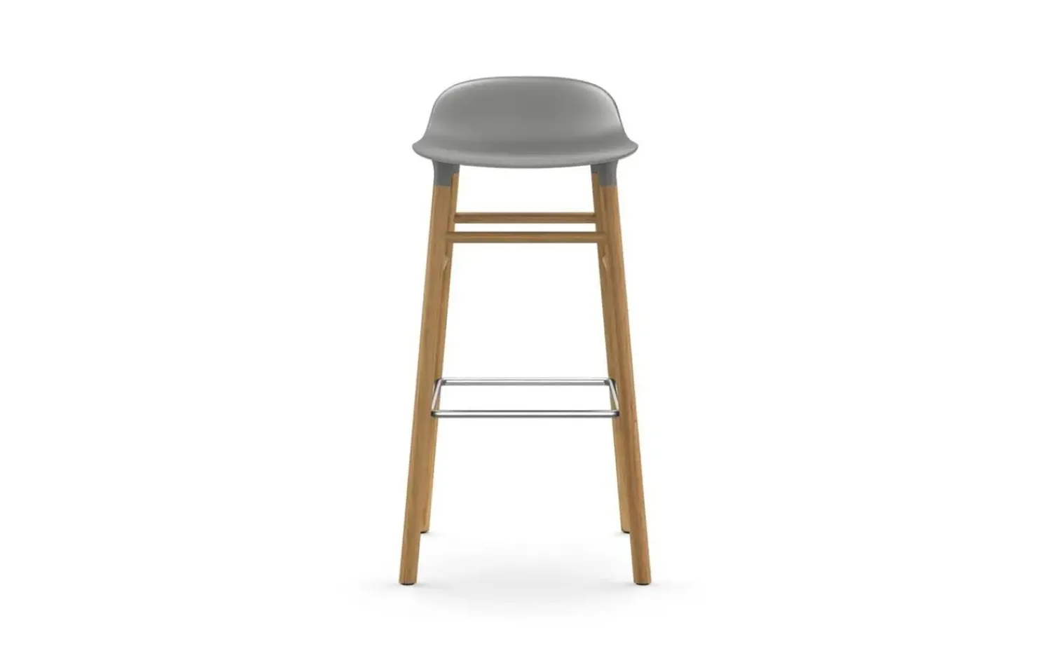 - Form Barstool 75 cm Oak^Normann Copenhagen Best