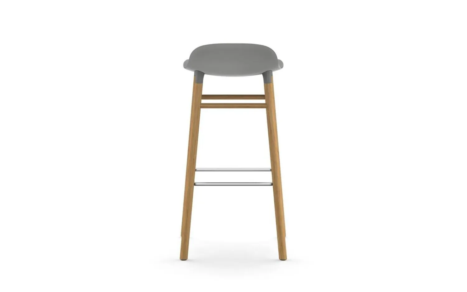 - Form Barstool 75 cm Oak^Normann Copenhagen Best